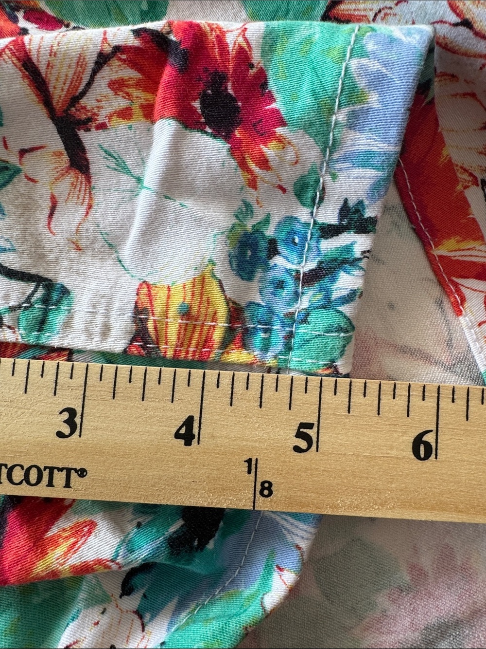Westbound Floral Print Women’s Shorts - Bright Multi Size 14 - Picture 6 of 7